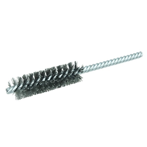 Weiler 3/4" Power Tube Brush, .008" Steel Wire Fill, 2-1/2" Brush Length 21247